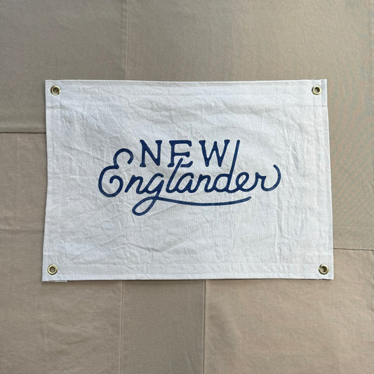 New Englander Canvas Camp Flag