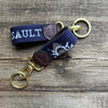 Jaws Key Fob, Navy