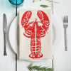 Lobster Tea Towel, Red