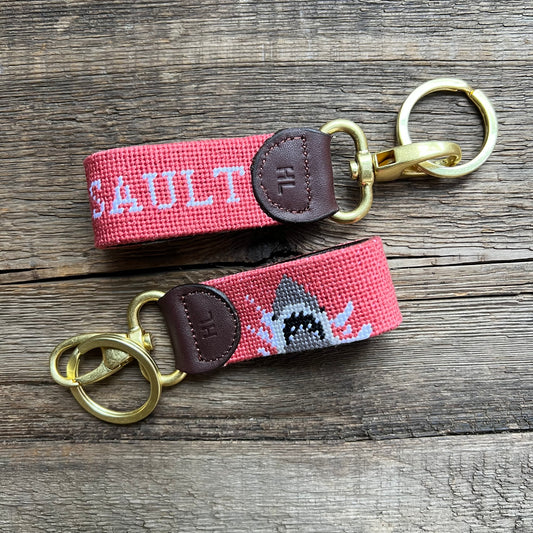 Jaws Key Fob, Washed Red