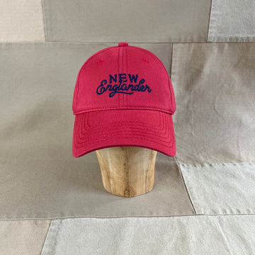 New Englander Needlepoint Cap, Weathered Red
