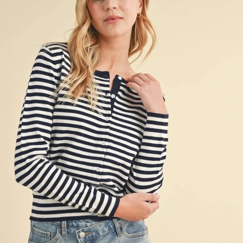 Navy lightweight cardigan hotsell