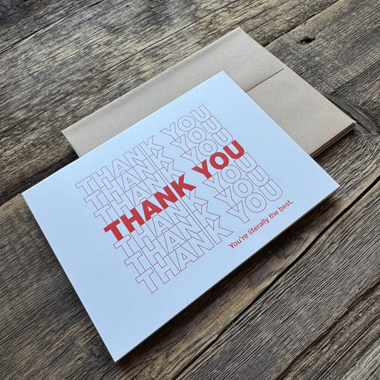 Thank You Cards 6-pack
