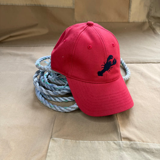 Lobster Hat, Weathered Red