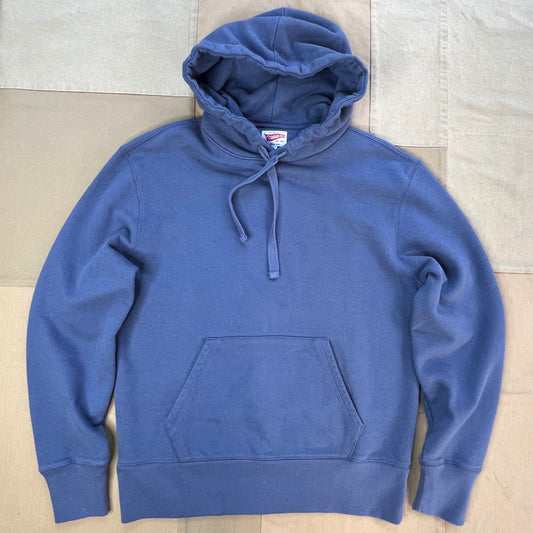 Classic Knit Hoodie, Marine Blue