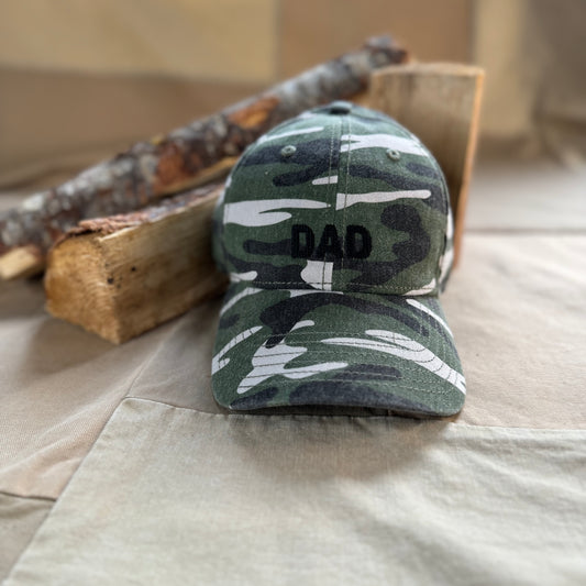 DAD Needlepoint Cap, Camo