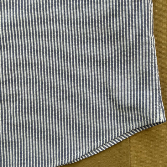 The Seersucker Shirt, Classic Stripe Blue