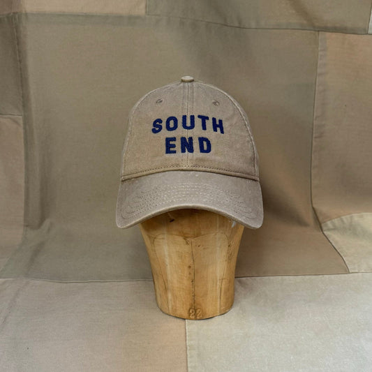 South End Needlepoint Hat, Dark Khaki