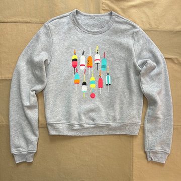 Women's Buoys Cropped Crewneck