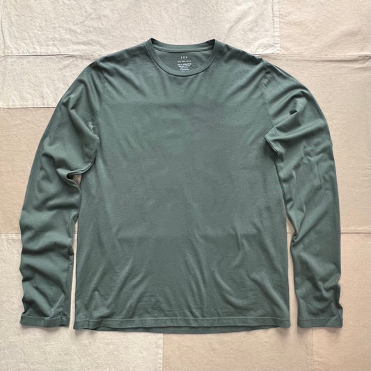 Long Sleeve Supima Jersey Tee, Basil