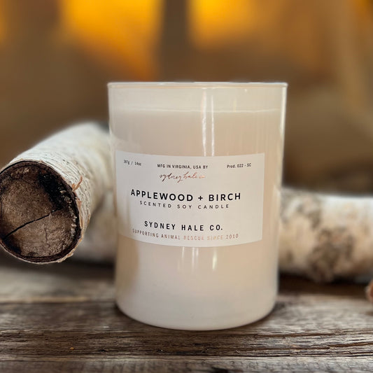 Applewood + Birch Candle