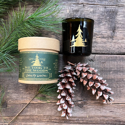 SAULTY Winter Candle by We Took To The Woods
