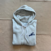 Lobster Zip Hoodie, Glacier Grey
