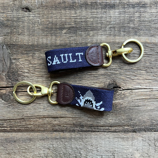 Jaws Key Fob, Navy