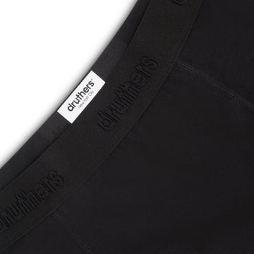 Organic Cotton Boxer Brief, Black
