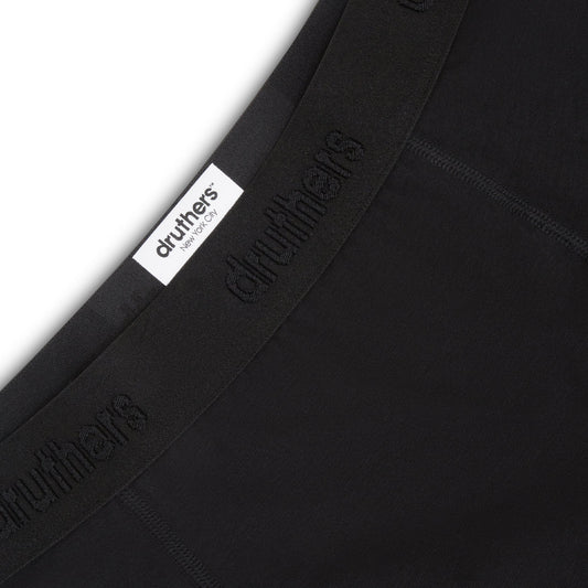 Organic Cotton Boxer Brief, Black