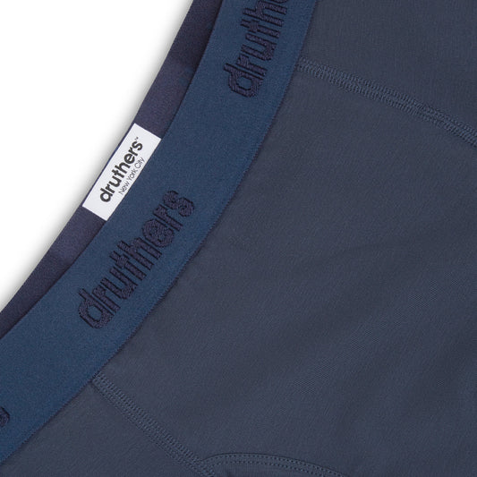 Organic Cotton Boxer Brief, Navy