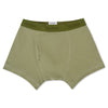 Organic Cotton Boxer Brief, Olive