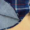 Double Weave Plaid Work Shirt, Navy