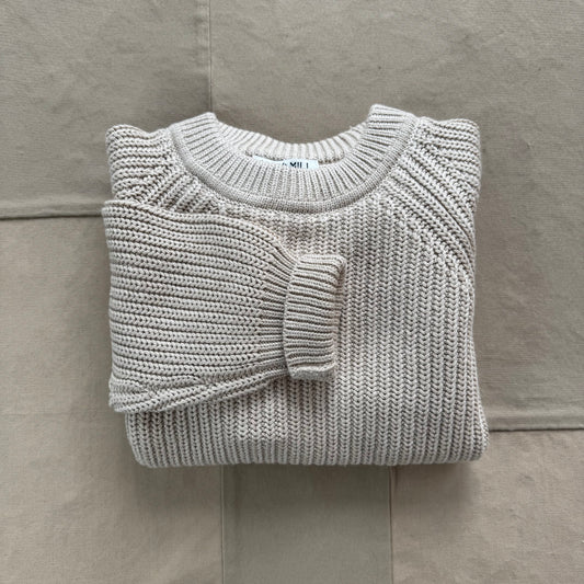 Amalie Pullover Sweater, Sand