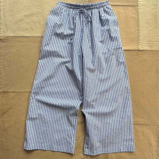 Savannah Striped Wide-Leg Pant
