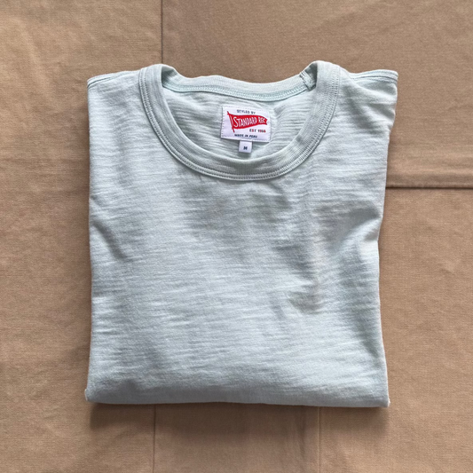 Short Sleeve Slub T-shirt, Schooner Blue