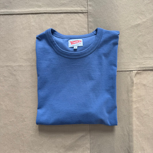 Short Sleeve Banner T-shirt, Washed Blue