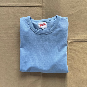 Short Sleeve Banner T-shirt, Light Blue