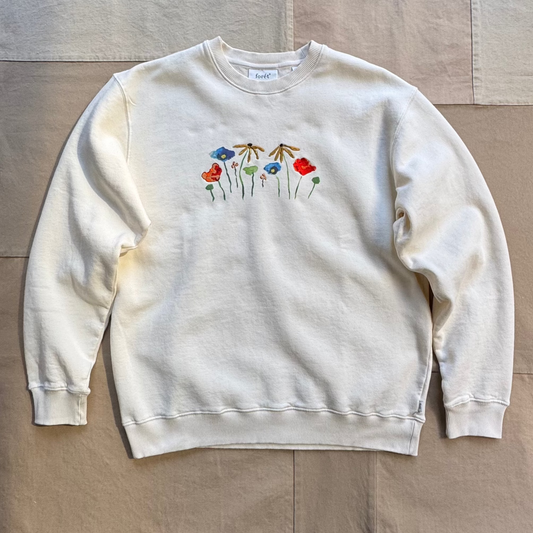 Botanic Sweatshirt, Cloud