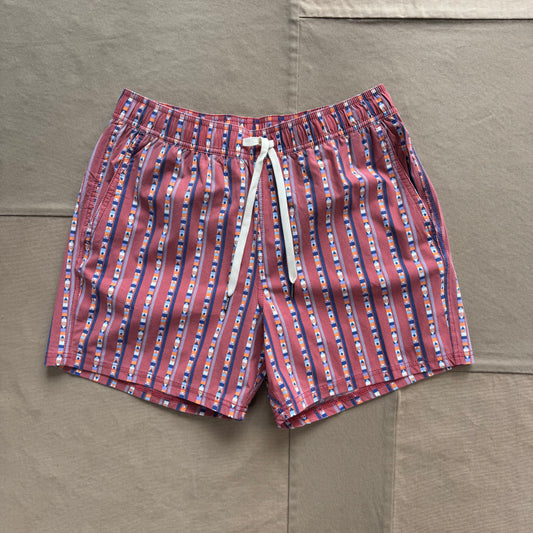 The Bungalow Trunk, Red Sailing Stripe