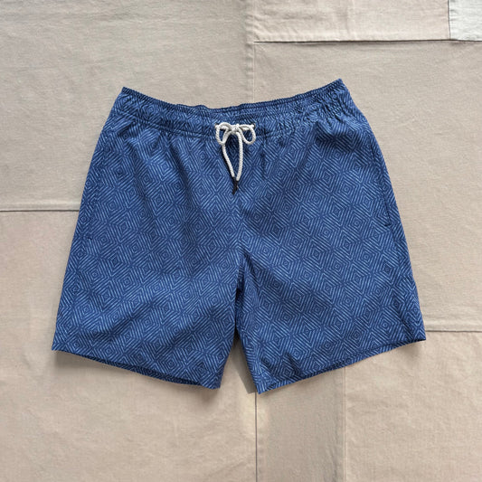 The Bayberry Trunk, Navy Shibori