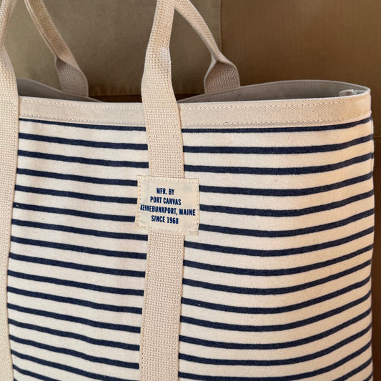 Maine Street Weekend Tote, Stripe Weekend Tote
