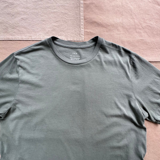 Short Sleeve Supima Crew Tee, Rye Grass