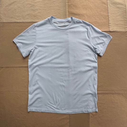 Short Sleeve Supima Crew Tee, Beach Blue