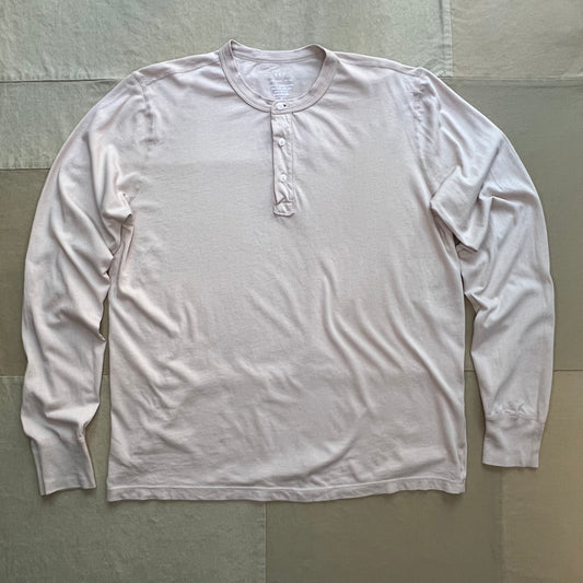 Long Sleeve Supima Jersey Henley, Tea