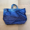 Hand Dyed Tote Bag, Deep Ocean Blue