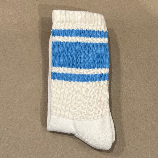 Retro Stripe Sock, Blue