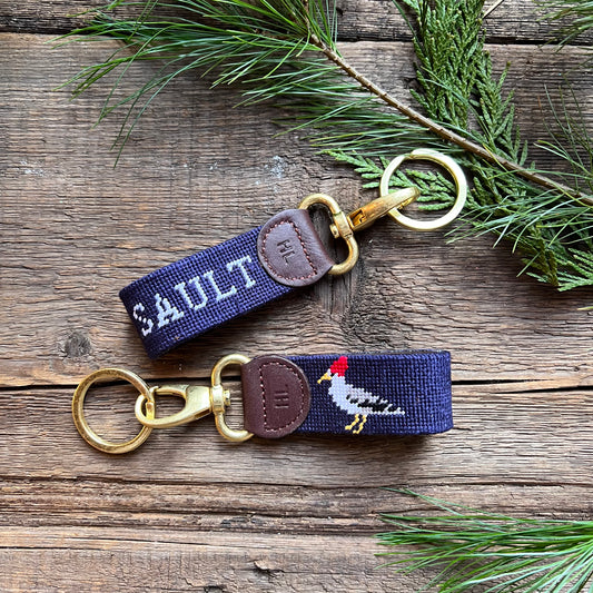 Seagull Key Fob, Navy