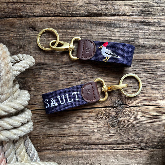 Seagull Key Fob, Navy