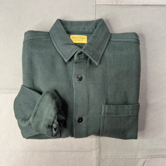 Round Tail Over Shirt, Olive
