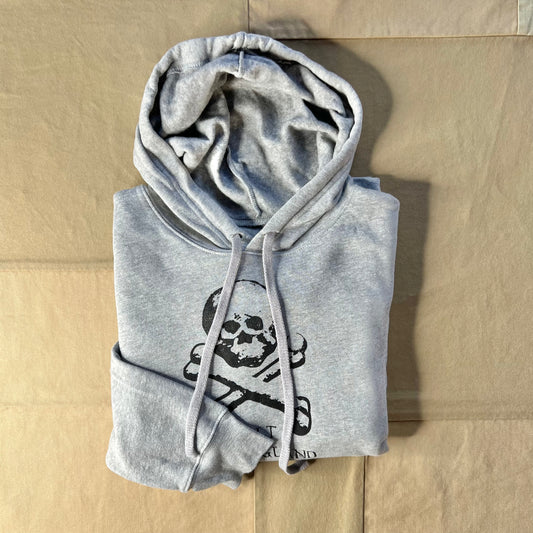Sault Jolly Roger Hoodie, Athletic Grey