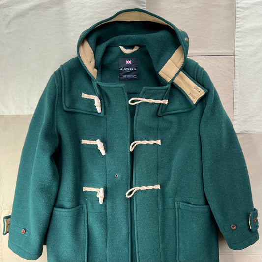 Monty Duffle Coat, Pine Green