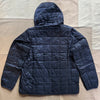 Hooded Down Jacket, Dark Navy