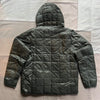 Hooded Down Jacket, Dark Olive
