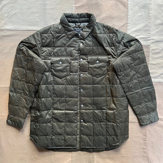 Down Pocket Shirt Jacket, Dark Olive
