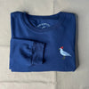 Long Sleeve Seagull T-Shirt, Navy