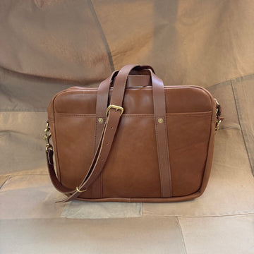 The Woodward Briefcase - Tan
