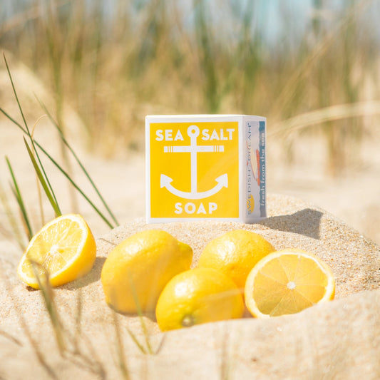 Swedish Dreams Sea Salt Lemon Bar Soap