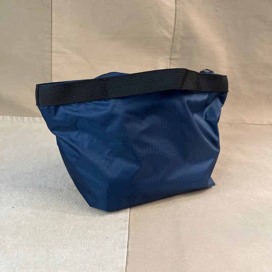 Nylon Pouch, Navy/Black