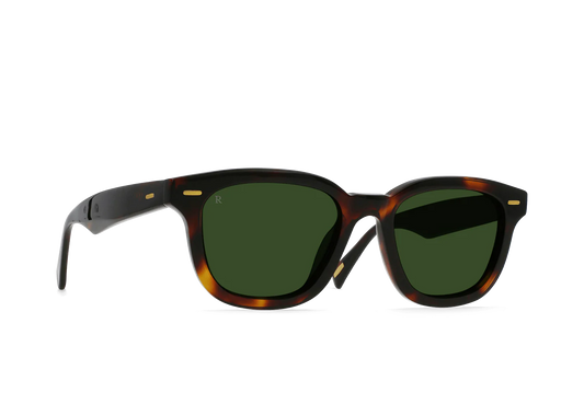 Myles Sunglasses, Kola Tortoise / Bottle Green